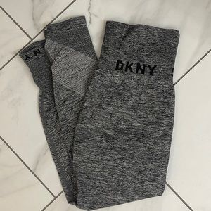 DKNY Sport High-Waist Leggings Heather Gray